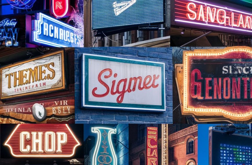 Signage Types