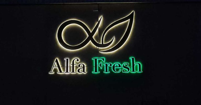 Light Box Sign in Dubai